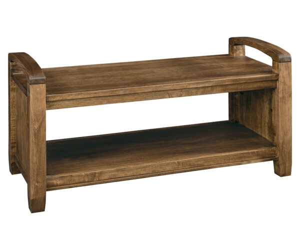 Rosemont Hall Bench - Open Shelf
