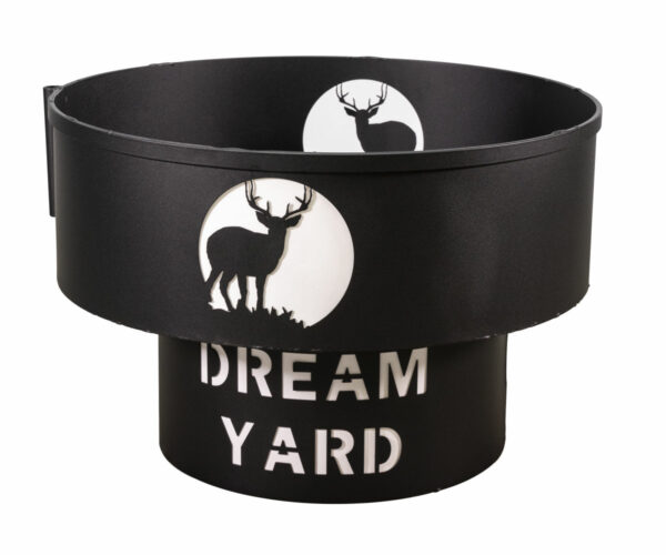 24" Fire Pit w/ Wildlife Laser