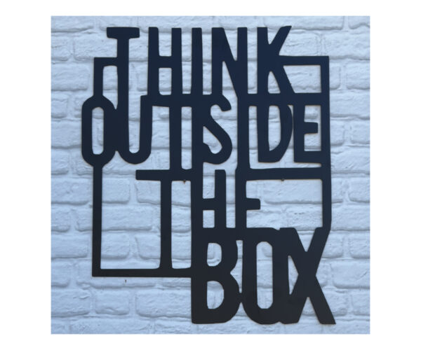 Outside The Box Plaque