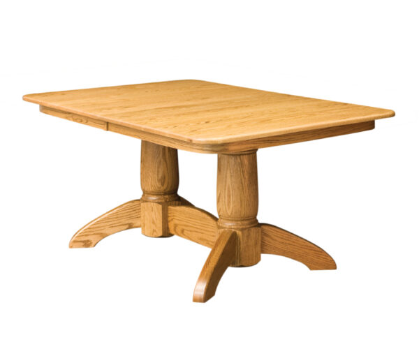 Tuscan Double Pedestal Table