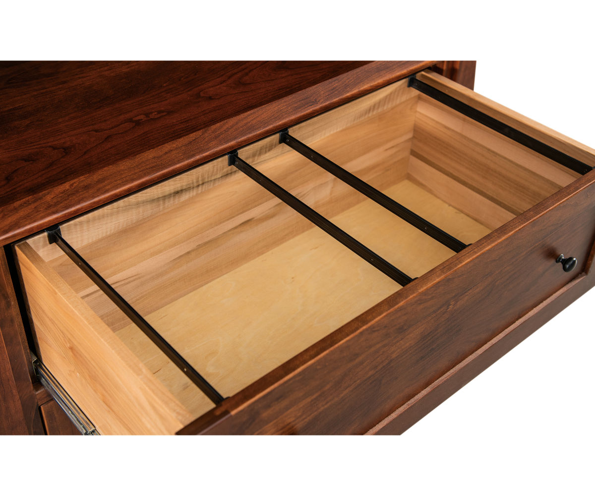 Boulder Creek Lateral File Cabinet with Hutch - Image 2