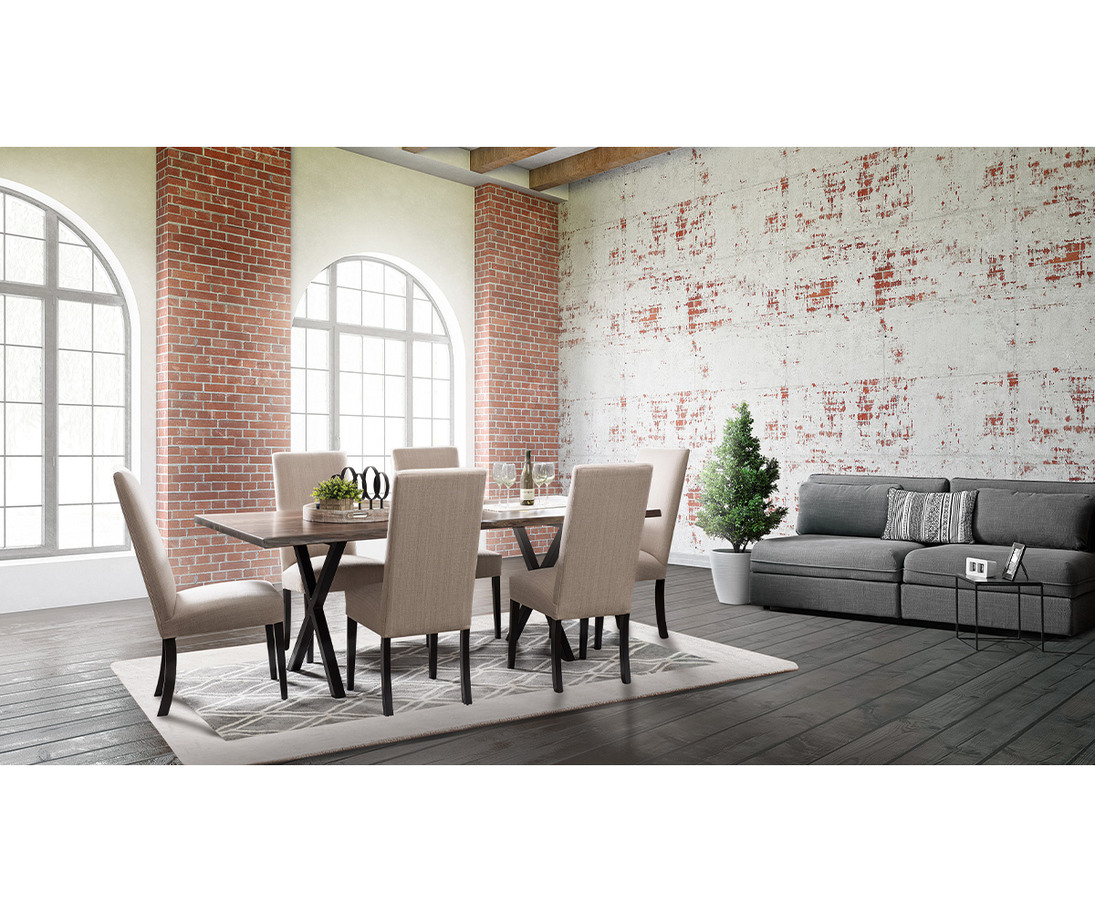 Live Edge Table with Xavier Base - Image 2