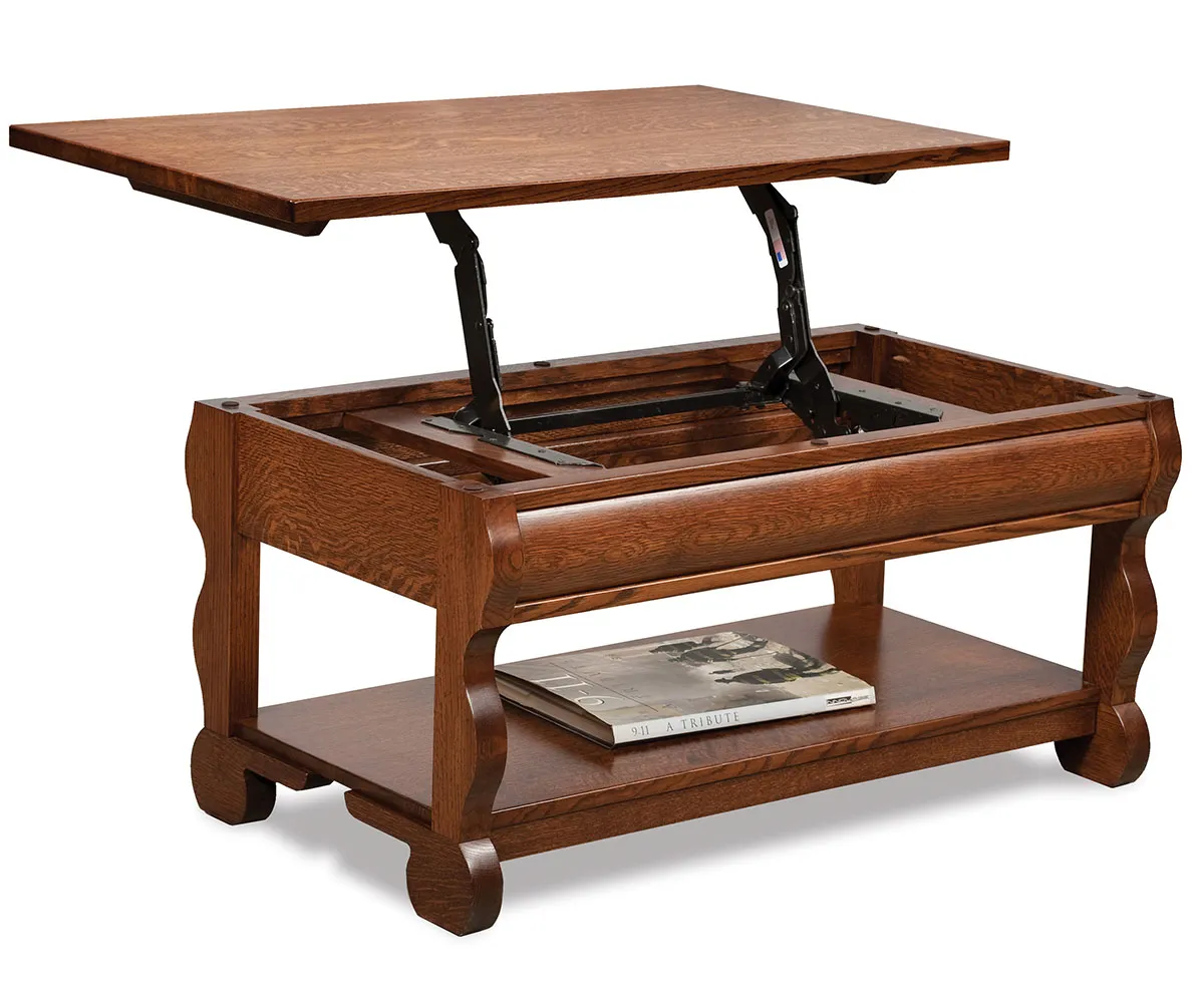 Old Classic Sleigh Living Room Collection - Image 12
