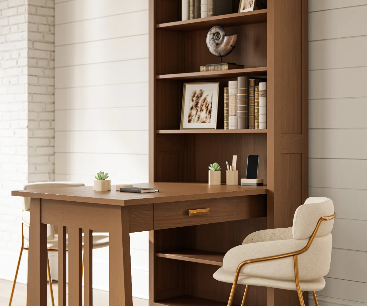 Freemont Mission Bookcase Desk - Image 2