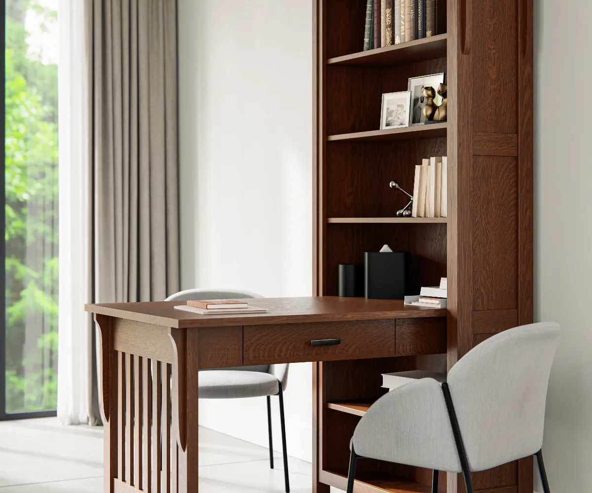 Boston Bookcase Desk - Image 2