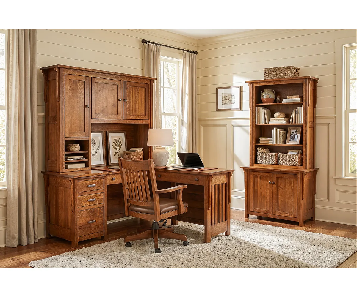 Boston File Desk - 66"W - Image 3